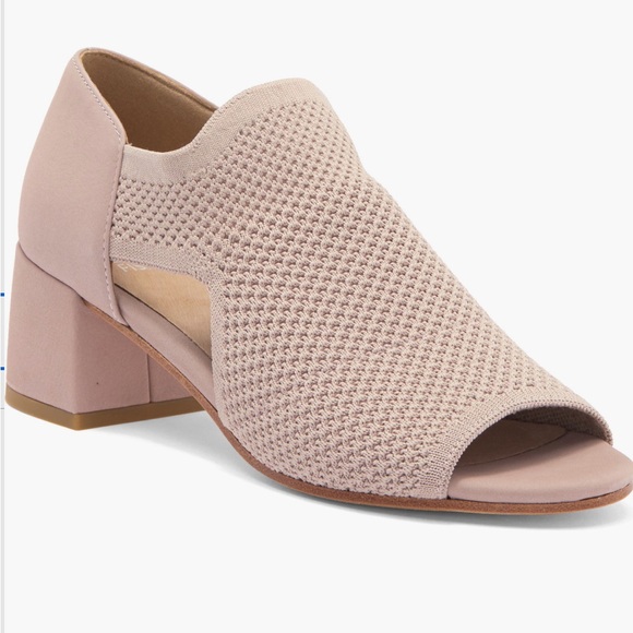 Eileen Fisher Ferris Knit Sandal - Blush - Picture 1 of 4